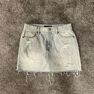 Aeropostale Denim Skirt Size 6